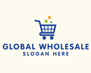 Wholesale - Online Ecommerce Cart logo design