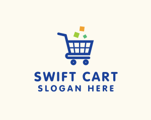 Cart - Online Ecommerce Cart logo design