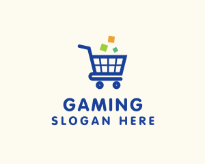 Groceries - Online Ecommerce Cart logo design