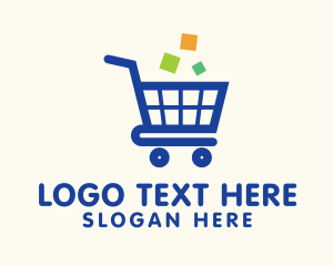 Shop - Online Ecommerce Shopping logo design