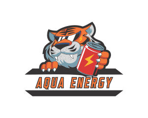 Tiger Energy Drink logo design