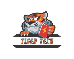 Tiger Energy Drink logo design