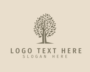 Harvest - Eco Tree Plant logo design