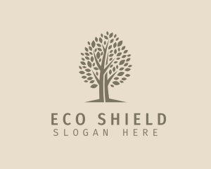 Eco Tree Plant logo design