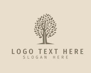 Eco Tree Plant Logo