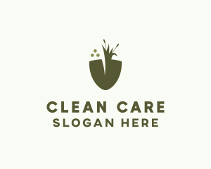 Shovel Lawn Care  logo design