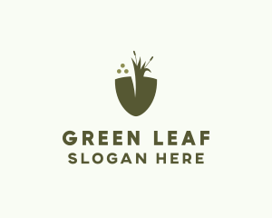 Evergreen - Shovel Lawn Care logo design