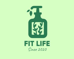 Handwash - Green Organic Lotion logo design