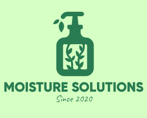 Green Organic Lotion logo design