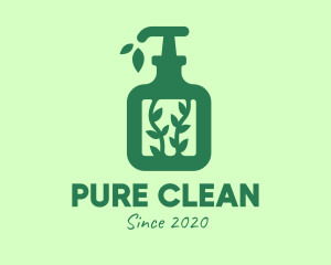 Green Organic Lotion logo design