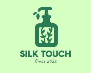 Green Organic Lotion logo design