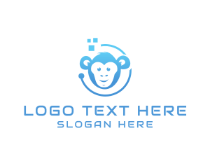 Cyber - Cyber Tech Monkey logo design