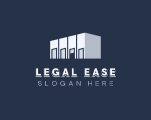 Storage House - Industrial Warehouse Facility logo design