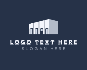 Delivery - Industrial Warehouse Facility logo design