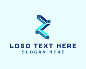Financial - Digital Investment Tech logo design