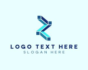 Financial - Digital Investment Tech logo design