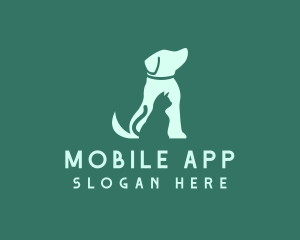 Cat Dog Pet Logo