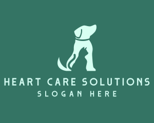 Cat Dog Pet logo design