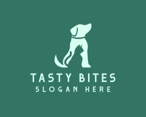 Canine - Cat Dog Pet logo design