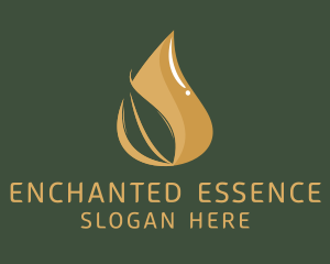 Botanical Oil Essence  logo design