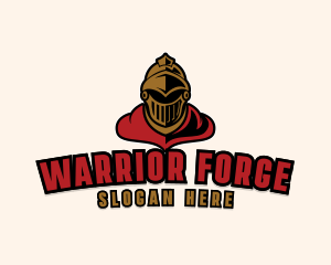 Knight Soldier Warrior logo design