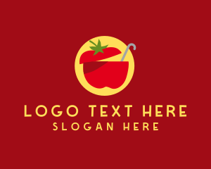 Tomato Soup Restaurant logo design