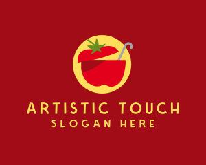 Tomato Soup Restaurant logo design