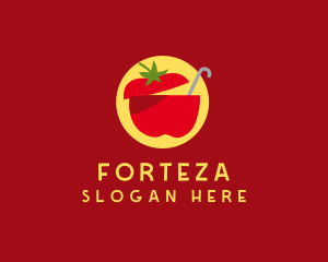 Tomato Soup Restaurant logo design