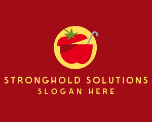 Tomato Soup Restaurant logo design