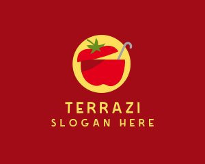 Tomato Soup Restaurant logo design