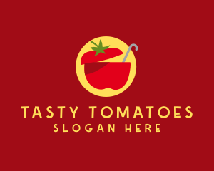 Tomato Soup Restaurant logo design