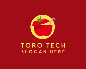 Tomato Soup Restaurant logo design