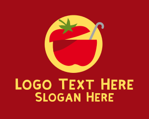 Juicery - Tomato Soup Restaurant logo design