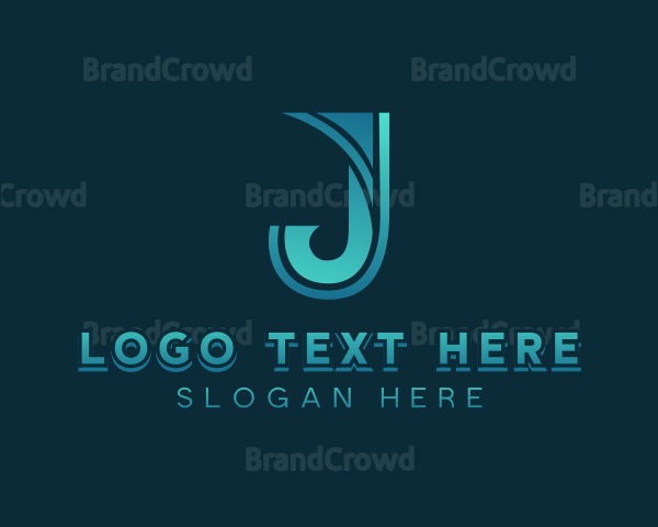 Generic Business Letter J Logo