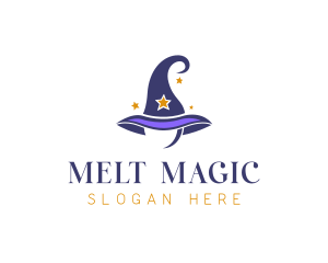 Magic Wizard Hat logo design