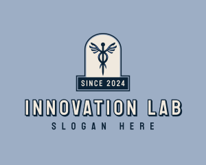 Lab - Pharmaceutical Lab Clinic logo design