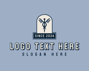 Telemedicine - Pharmaceutical Lab Clinic logo design