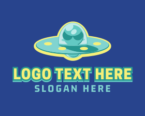 two-alien-logo-examples