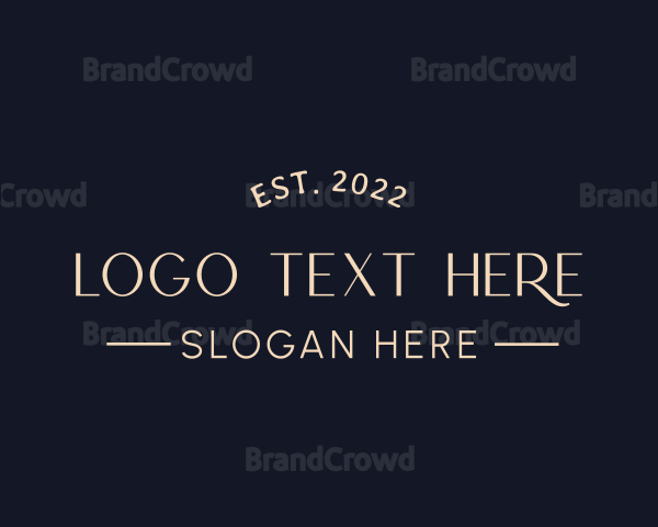 Elegant Feminine Wordmark Logo