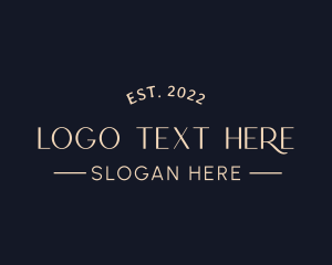 High Class - Elegant Feminine Wordmark logo design