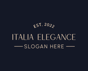 Elegant Feminine Wordmark logo design