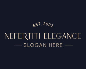 Elegant Feminine Wordmark logo design