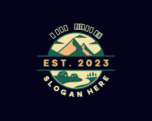 Camping - Mountain Park Outdoor logo design
