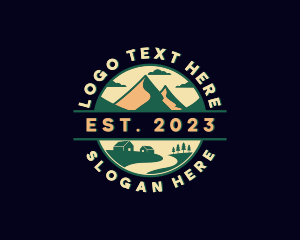 Trip - Mountain Park Outdoor logo design