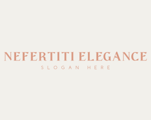 Elegant Business Wordmark logo design