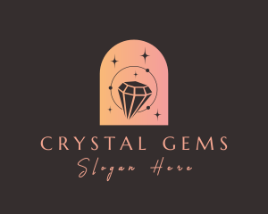 Sparkle Crystal Boutique logo design