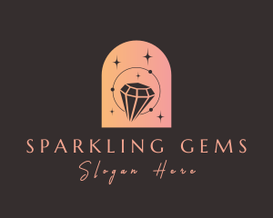 Sparkle Crystal Boutique logo design