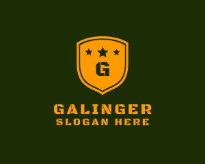 Veteran - Army Military Shield Star logo design