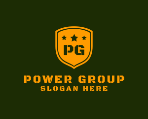Personel - Army Military Shield Star logo design