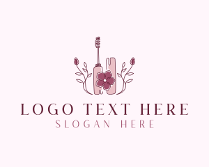 Mascara - Beauty Styling Makeup logo design